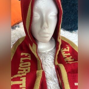 Red and Yellow Florida State Scarf